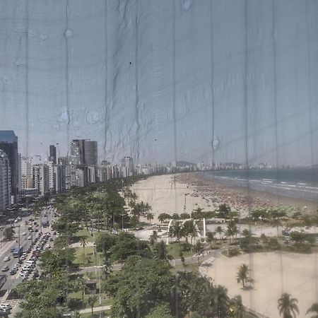 Pe Na Areia Em Santos! Que Vista Mar! Daire Santos  Dış mekan fotoğraf