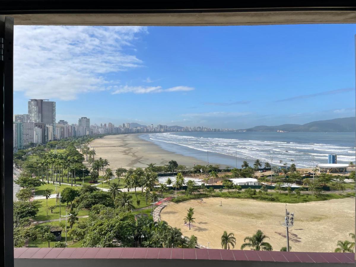 Pe Na Areia Em Santos! Que Vista Mar! Daire Santos  Dış mekan fotoğraf