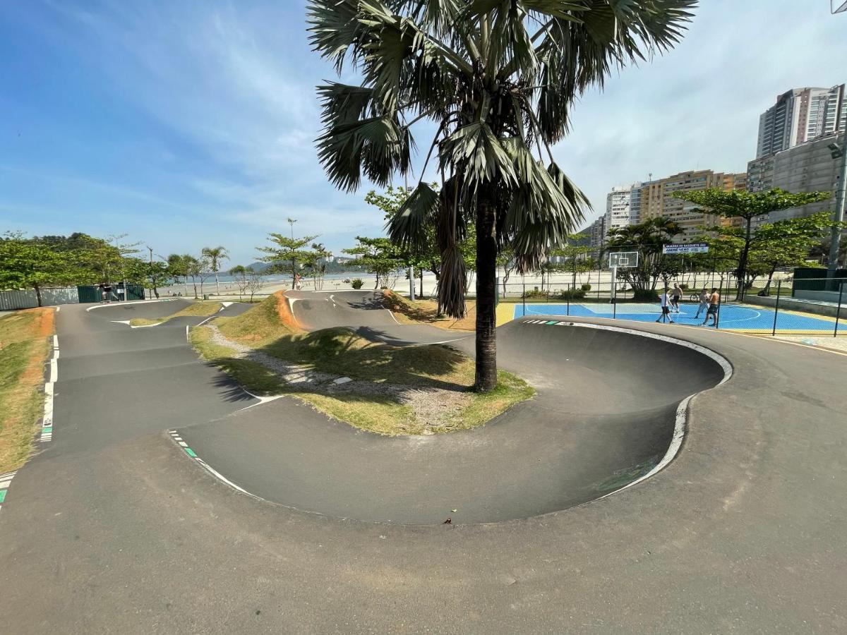 Pe Na Areia Em Santos! Que Vista Mar! Daire Santos  Dış mekan fotoğraf