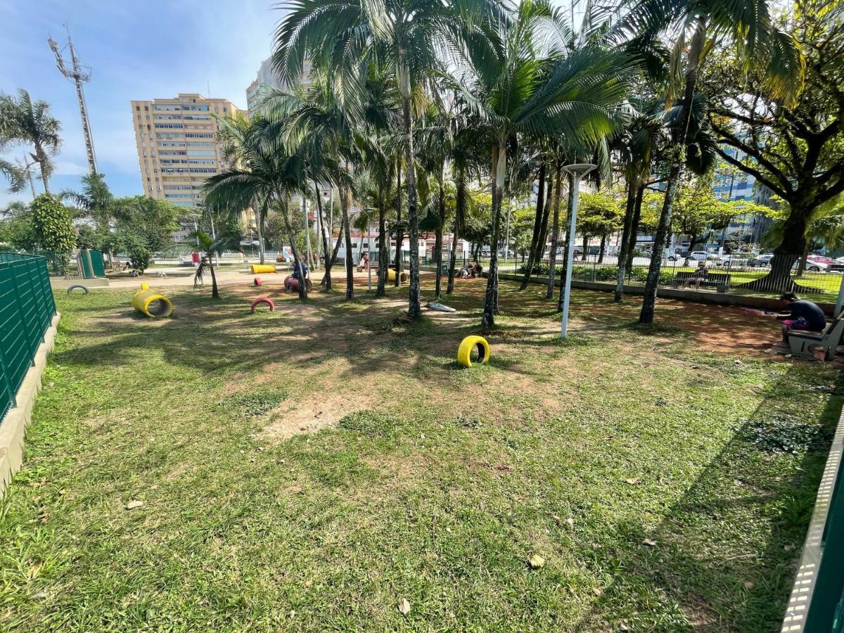 Pe Na Areia Em Santos! Que Vista Mar! Daire Santos  Dış mekan fotoğraf