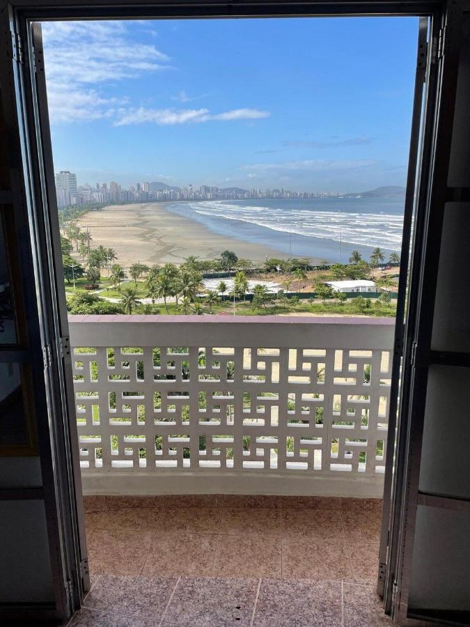 Pe Na Areia Em Santos! Que Vista Mar! Daire Santos  Dış mekan fotoğraf