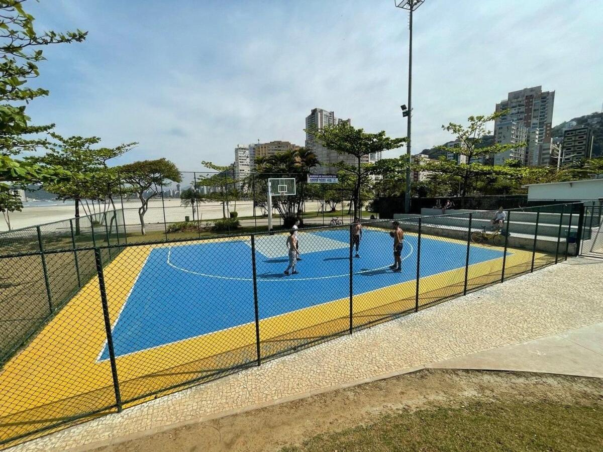 Pe Na Areia Em Santos! Que Vista Mar! Daire Santos  Dış mekan fotoğraf